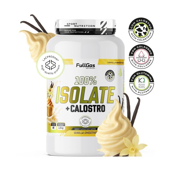 Isolate + Calostro - Vainilla smoothie - 1,8kg
